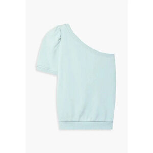 CAMI NYC Beck One-Shoulder French Cotton-Terry Top - Asymmetric Summer Top